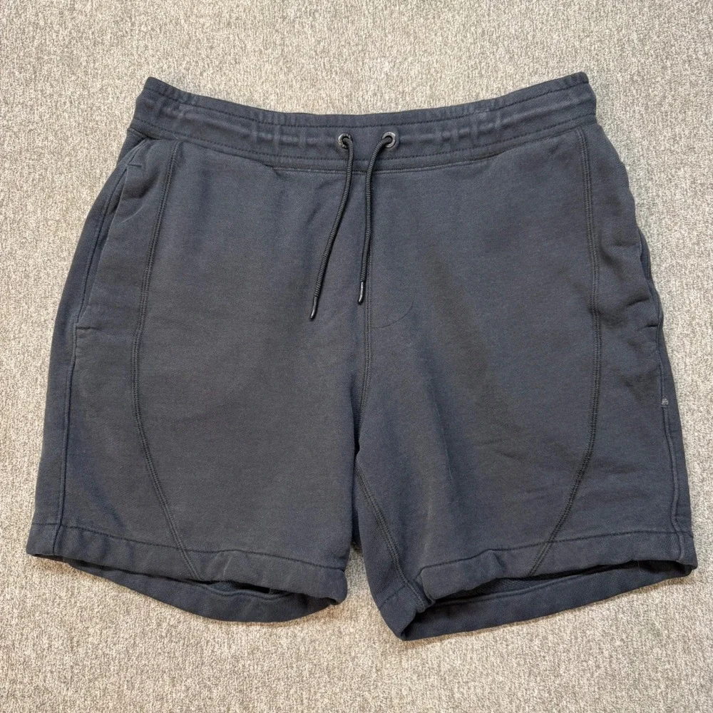 Jordan Flight Fleece Shorts Mens Large Black Sweat Shorts 884278-013